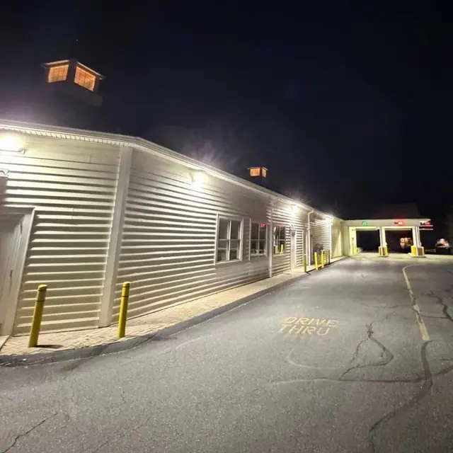 Commercial building exterior lighting by R.J.L Electric